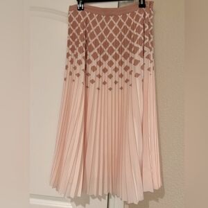 Reiss Elsa Diamond Print Ombre Skirt